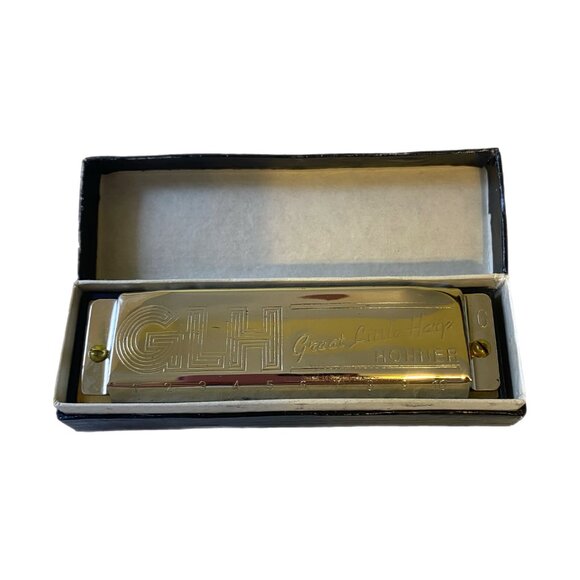 Vintage GLH: Great Little Harp Hohner Harmonica in Original Box - Picture 2 of 14
